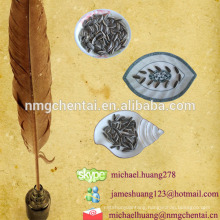 2019 Chinese black striped hybrid cheap confectionary sunflower seeds